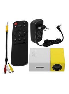 Buy YG300 HD LED Projector 600 Lumens 95105 Yellow/White in UAE