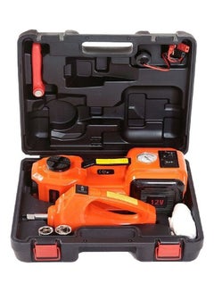 Buy Electric Hydraulic Floor Jack With Electric Wrench Car Jack with Tool Kit in UAE