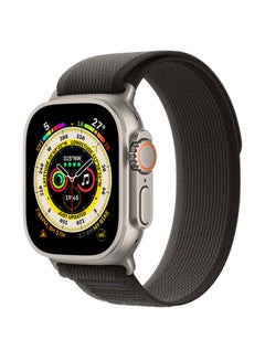 Buy Watch Ultra GPS + Cellular, 49mm Titanium Case With Trail Loop - M/L Black/Grey in UAE