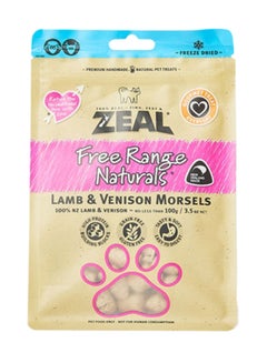 اشتري Freeze Dried Lamb And Venison Morsels For Cat متعدد الألوان 100غم في الامارات