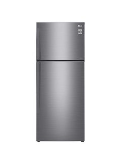 Buy 438L Net Capacity, Top Mount Double Door Refrigerator With Linear Cooling And Smart Inverter Compressor 435.81 kW GR-C619HLCL Platinum Silver in UAE
