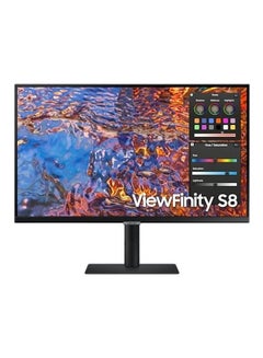 Buy 32-Inch S8 High Resolution Computer Monitor 4K UHD Display With HDR400 IPS Panel Technology Black in UAE
