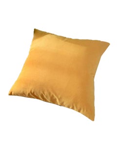 Buy Decorative Cushion Gold 65x65cm in Saudi Arabia