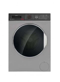 Buy Front Load Fully Automatic Washer Dryer 500 W HWD-V8614-S silver in UAE