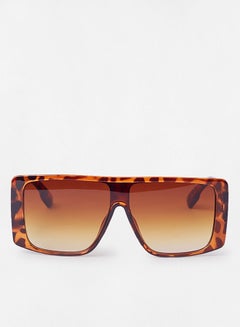 Buy Women's Flexible And Corrosion Resistant Frame Rectangular Sunglasses 82476L2 in Egypt