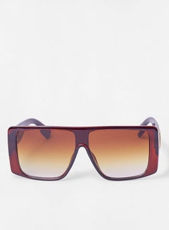 Buy Women's Flexible And Corrosion Resistant Frame Rectangular Sunglasses 82476L3 in Egypt