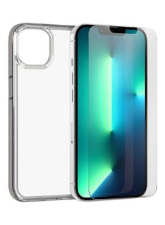 Buy Premium Protection Bundle Of Screen Protector And Cover For iPhone 14 Pro Clear in Saudi Arabia