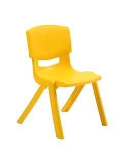 Buy Plastic Curved Backrest Chair 31x36x53cm in UAE
