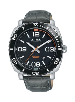اشتري ساعة يد أكتيف بسوار من الجلد طراز AG8H97X للرجال في مصر