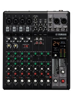 Buy MG10XCV 10 Channel Stereo Mixer With Effects MG10XCV Black in UAE