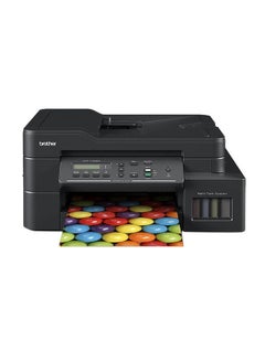 Buy Wireless All In One Ink Tank Printer, DCP-T720DW, Automatic 2 Sided Features, Mobile & Cloud Print And Scan, High Yield Ink Bottles Black in Saudi Arabia