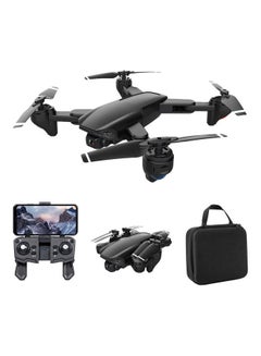 Buy SG701 RC Drone with Camera 4K Dual Camera Wifi FPV Drone Foldable RC Quadcopter with Headless Mode Trajectory Flight with Bag in UAE