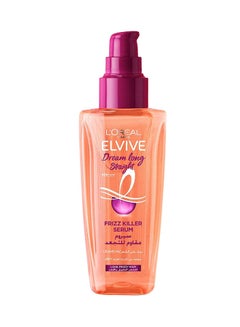 Buy L'Oreal Paris Elvive Dream Long Straight Frizz Killer Serum Orange 100.0ml in Saudi Arabia