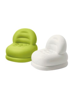 Buy Mode Inflatable Chair - Assortment Green 84x99x76centimeter in Saudi Arabia