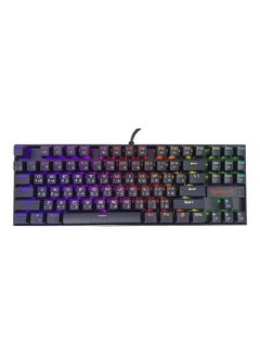 Buy Kumara K552-RGB Arabic & English Tenkeyless Compact Mechanical Gaming Keyboard With Tactile Blue Switches - 88 Anti Ghosting Backlit Keys, 19 Lighting Modes in Egypt