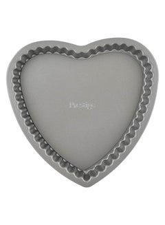 Buy Heart Shape Pan Grey 24.2x27x3.4cm in UAE