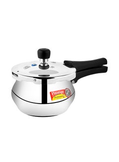 Buy Durable Design Deluxe Plus Non-Stick, Induction compatibale Base And Dishwasher Safe Baby Handi Pressure Cooker With Outer Lid 2Liters in UAE