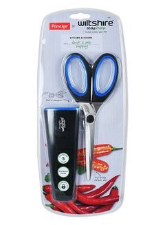 Buy Stay Sharp Kitchen Scissors Wiltshire Black/Blue/Silver in UAE