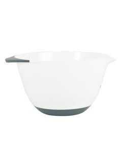 Buy Mixing Bowl With TPR Base White 1Liters in UAE