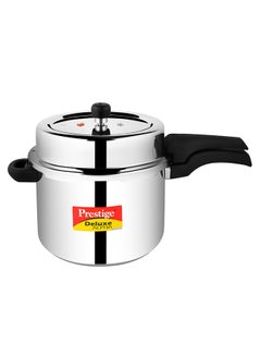 اشتري Stainless Steel Svachh DLX Alpha Pressure Cooker أسود/ فضي 8لتر في السعودية