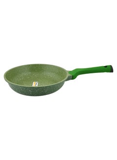 Buy Granite Non-Stick Aluminium Fry Pan Green 26cm in UAE