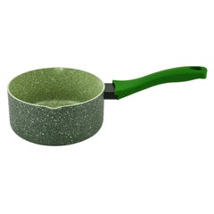 Buy Granite Non-Stick Aluminium Milk Pan Green in UAE