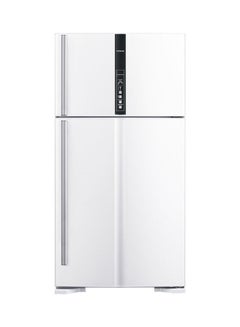 Buy Double Door Inverter Refrigerator R-V905PS1KV TWH Brilliant Silver in Saudi Arabia