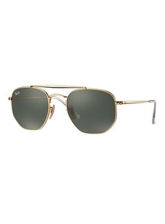 Buy Men's Marshal Hexagon Sunglasses - RB3648 001 54 - Lens Size: 54 mm - Gold in UAE