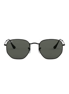 Buy Polarized Hexagon Sunglasses - RB3548N 001 - Lens Size: 51 mm - Black in UAE