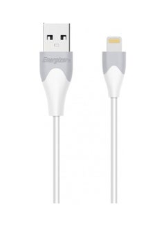 Buy Two Tone Lightning Cable for iPhone/ iPad, 1.2m, White in UAE