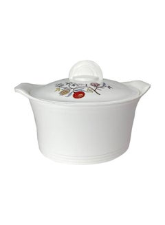 اشتري Falcon Hotpot Casserole أبيض 2500مل في الامارات