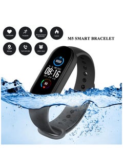 Buy 110.0 mAh M5 Intelligent Wristband Black in Saudi Arabia