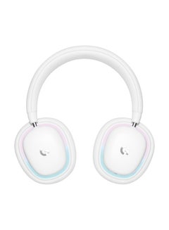 Buy Logitech G G735 Wireless Gaming Headset, Customisable LIGHTSYNC RGB Lighting, LIGHTSPEED, Bluetooth, 3.5 MM Aux Compatible with PC, Mobile Devices, Detachable Microphone - White Mist in UAE