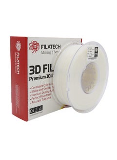 Buy 3D Printer PLA Filament 1.75mm Natural Clear in UAE