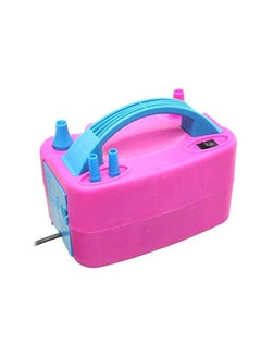 اشتري Electric Balloon Pump Pink/ Blue Durable Sturdy Made Up With Premium Quality في مصر