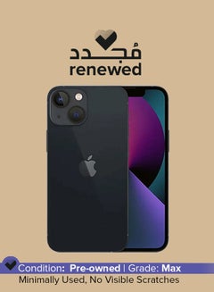 Buy Renewed - iPhone 13 128GB Midnight 5G With Facetime - International Specs in UAE