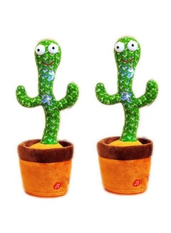 Buy 2-Piece Electric Dancing Cactus Plant Toys in Saudi Arabia