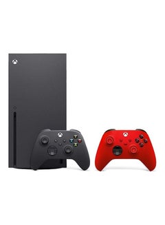 Buy Xbox Series X 1TB Console (Disc Version) with Extra Wirless Controller Red in Saudi Arabia