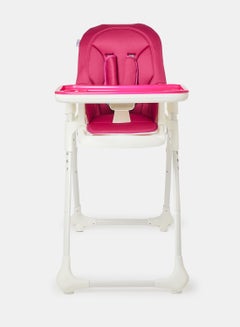 Buy Ultra Compact Baby Feeding High Chair Lightweight And Foldable With Multiple Recline Modes Suitable For Babies For 6 Months To 3 Years Purple in UAE