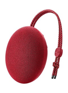 Buy Sound Stone Portable Bluetooth Speaker Red in Saudi Arabia