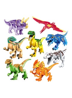 Buy 8-Piece Mix And Match Magic Dinosaur Model Building Set Featuring Movable Jaws, Neck & Joints 3+ Years in Saudi Arabia