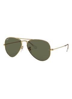 Buy Classic Aviator Sunglasses - RB3025 001 58 - Lens Size: 58 mm - Black in UAE