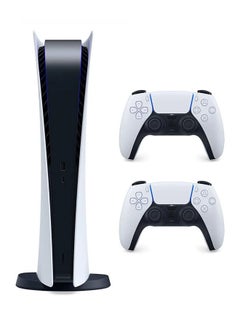 Buy PlayStation 5 Digital Edition Console + White DualSense Wireless Controller in Egypt