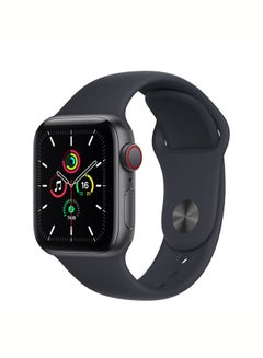 Buy Watch SE GPS + Cellular 40mm Space Grey Aluminium Case With Sport Band  Regular Midnight in UAE