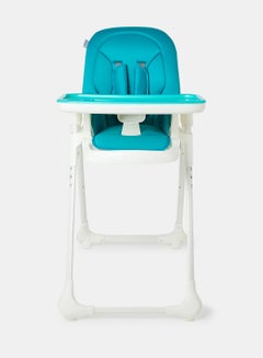 Buy Ultra Compact Baby Feeding High Chair Lightweight And Foldable With Multiple Recline Modes Suitable For Babies For 6 Months To 3 Years Green in UAE