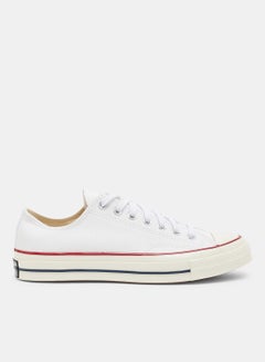 Buy Unisex Chuck 70 Low Top Sneakers White/Garnet/Egret in UAE