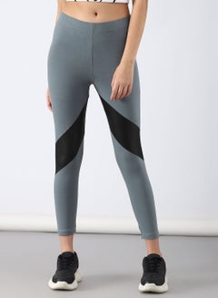 Buy Slim Fit Leggings Multicolour in Saudi Arabia