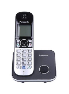 Buy KX-TG6811UEB Cordless Table Top Telephone Black/Silver/Grey in Saudi Arabia