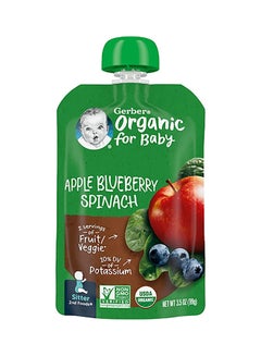 Buy Organic Apple Blueberry Spinach 99grams in UAE