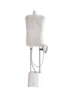 اشتري Dual Pole Garment Steamer Adjustable Board Dual Boiler 6 Stages Variable Steam 1.6 L 2400.0 W NI-GWF150WTH White في مصر